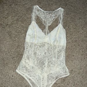 Free People lace bodysuit